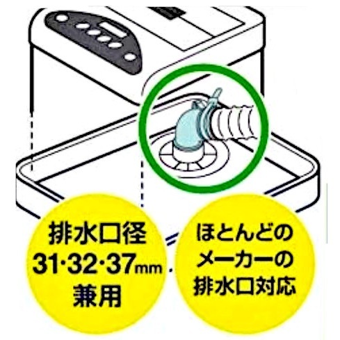 サンエイ SANEI 洗濯機排水トラップエルボ PH5543F | 水廻り・水道用品