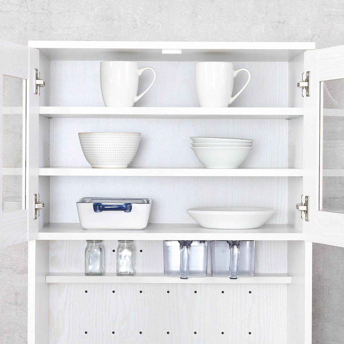 送料無料】不二貿易 ゴミ箱上キャビネット 60幅 オークWH FBC654  