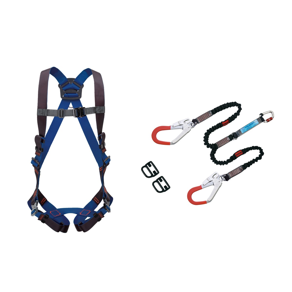 送料無料】ウイザ WIZA ツヨロン レヴォ ハーネス ブルー M ツイン