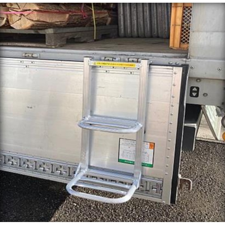 送料無料】【法人限定】シンセイ トラック用荷台はしご 2段