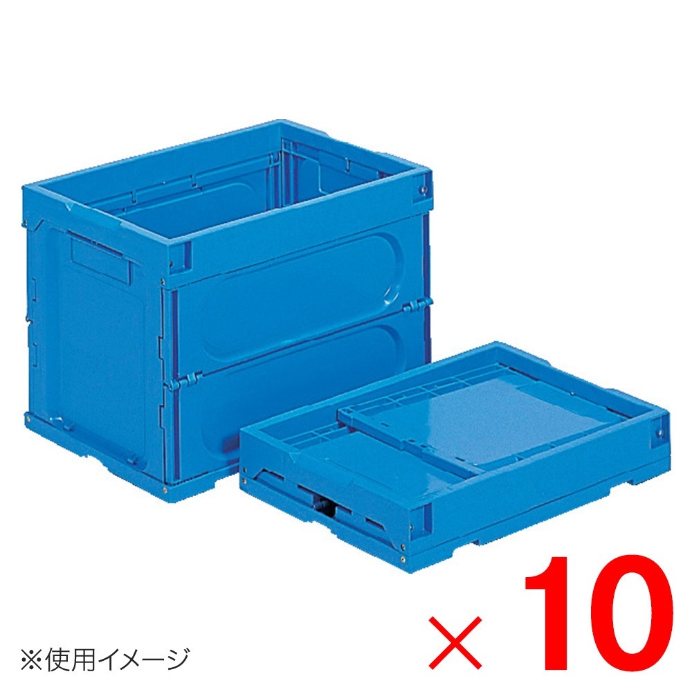 送料無料】【法人限定】サンコー オリコン 38B 持手孔無 ブルー 552210