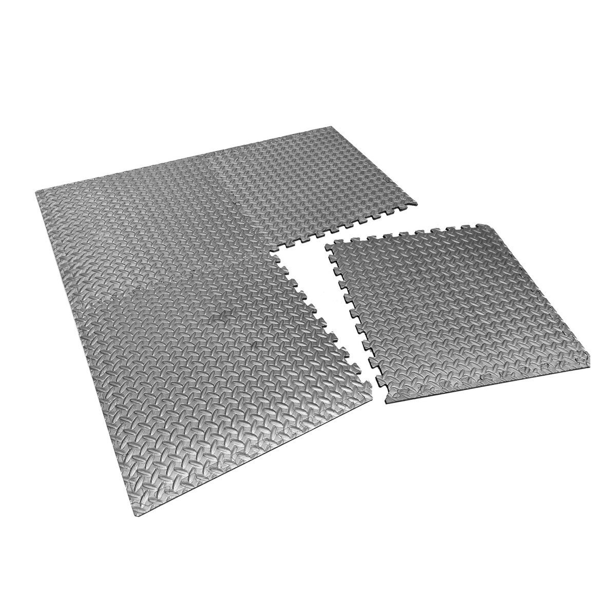 作業用ジョイントマット 60×60×1.2cm 4枚組 グレー アークランズ