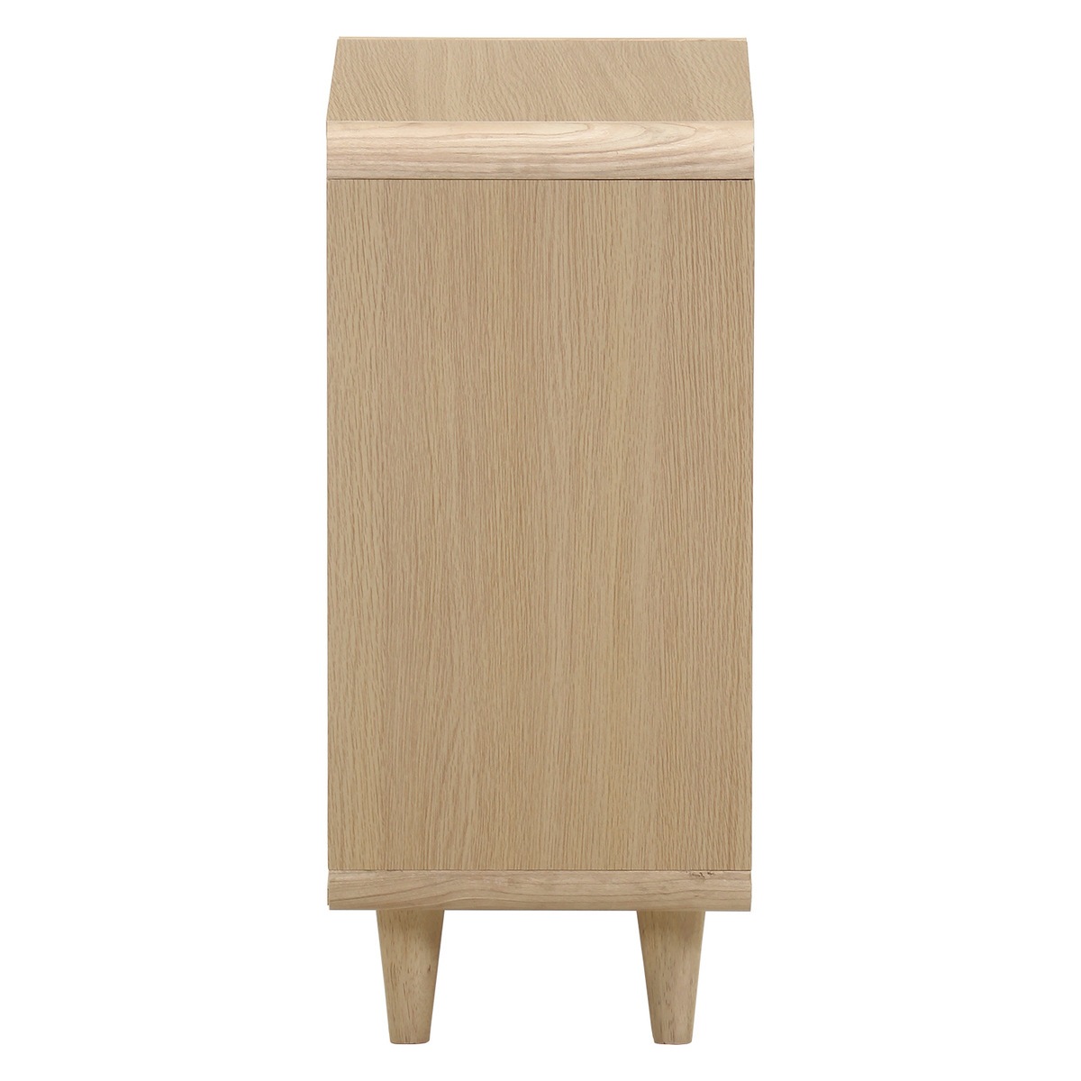 【送料無料】不二貿易 コレクションシェルフ クレール ミドル オークナチュラル FBC667-1 【メーカー直送・代引不可・置配不可・配送地域限定】