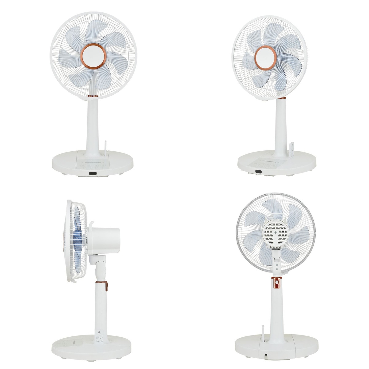 送料無料】ウイザ WIZA DCフルリモコン扇風機 AF-DC325FR W アーク