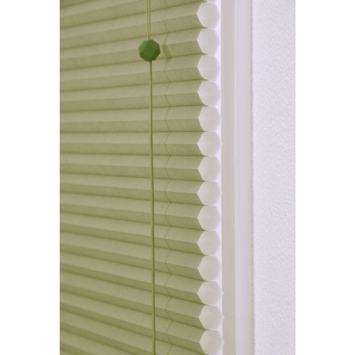 【送料無料】フルネス ハニカムブラインド 彩 グリーン 60×135cm L6314 【メーカー直送・代引不可・置配不可・配送地域限定】