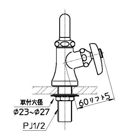 【送料無料】サンエイ SANEI 立形自在水栓 JA50J-13