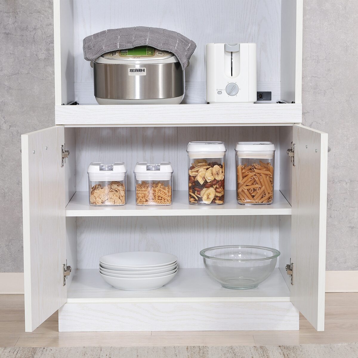 送料無料】不二貿易 ハイキッチンボード 180×60 オークWH FBC548-1  