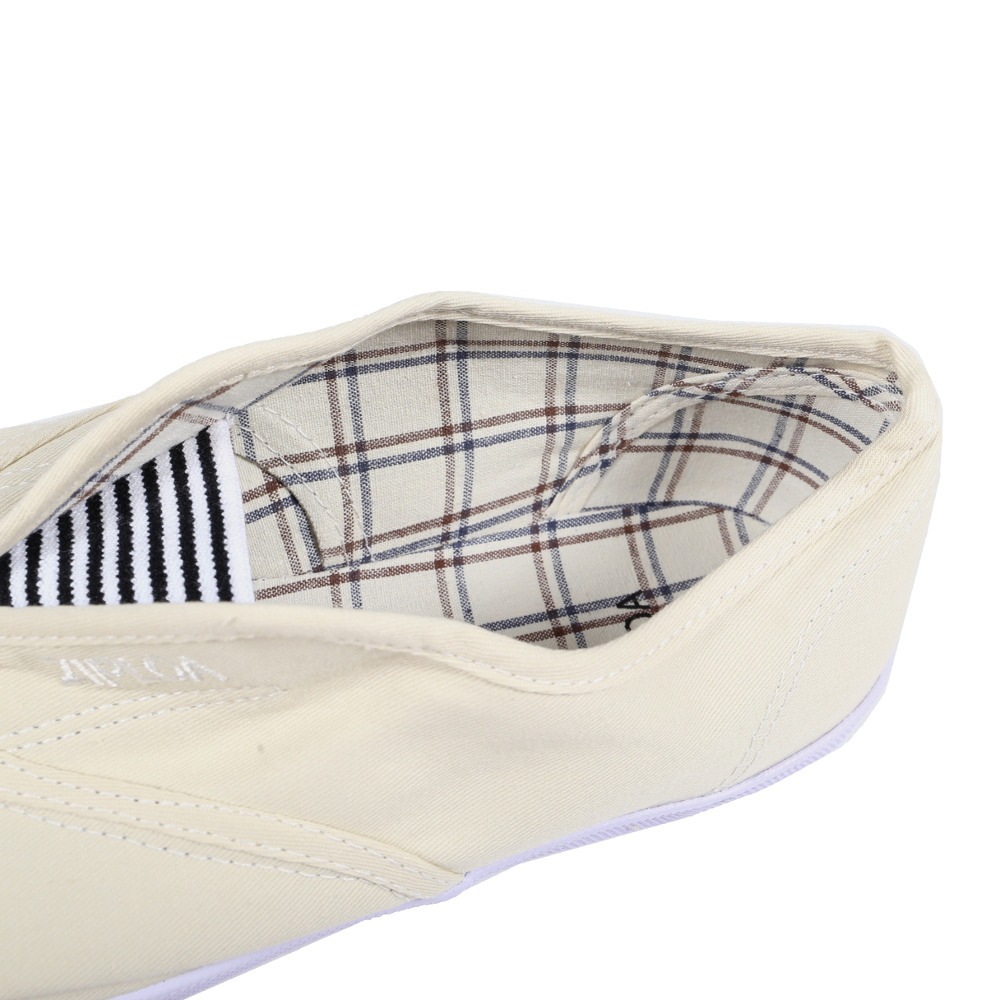 ジプロア スリッポン カックスシューズ ホワイト 23cm スリッポン た