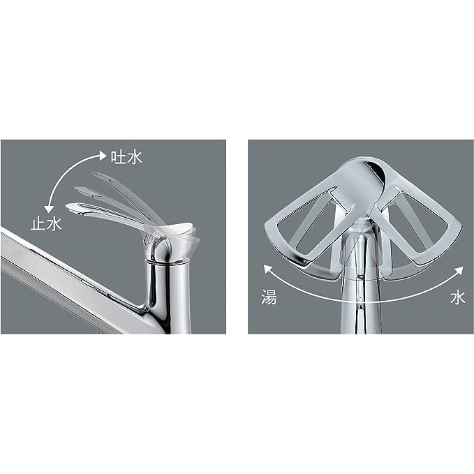 送料無料】サンエイ SANEI シングルワンホールスプレー混合栓
