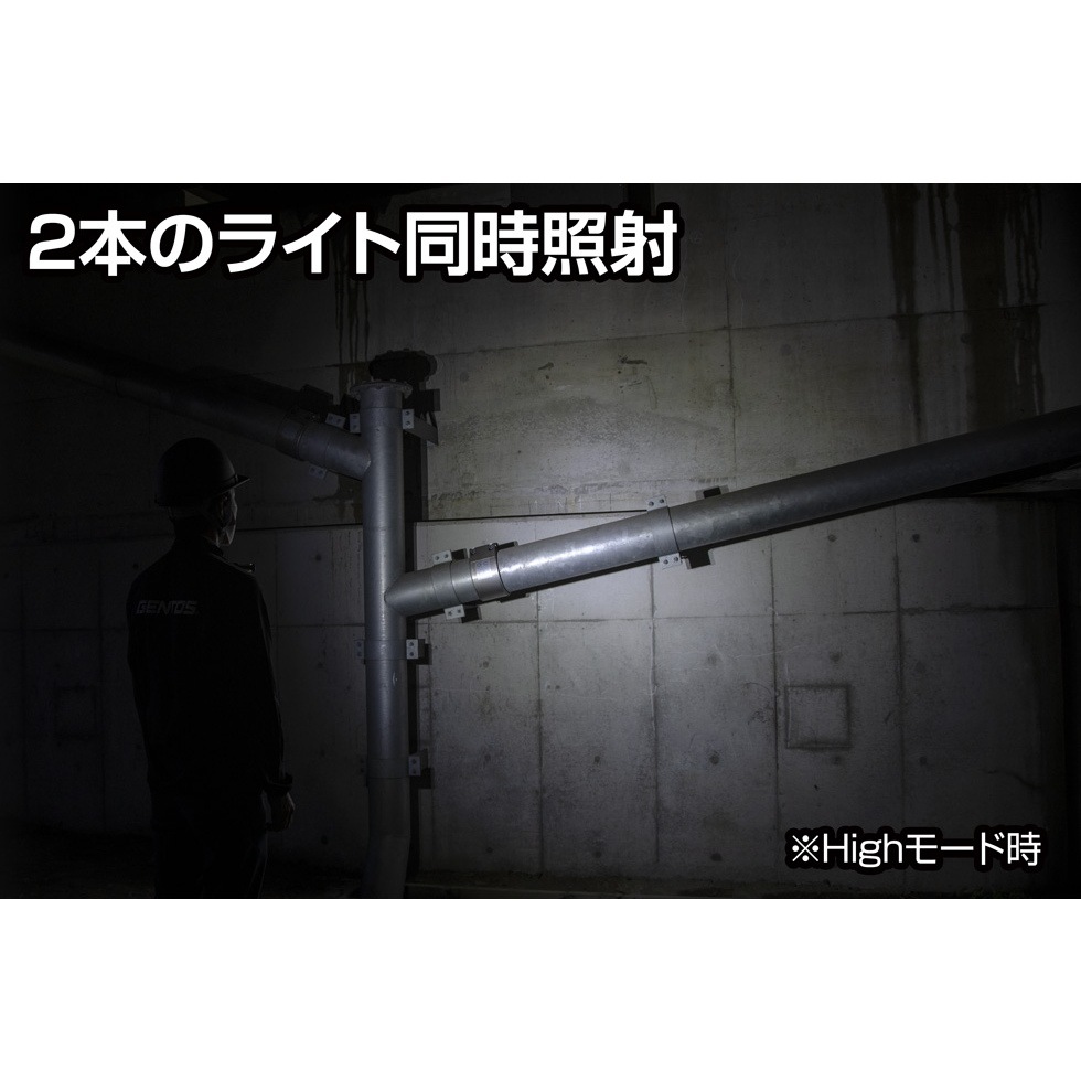 ジェントス Onezシリーズ 首掛けワークライト OZ-2XN | 工具,電動工具