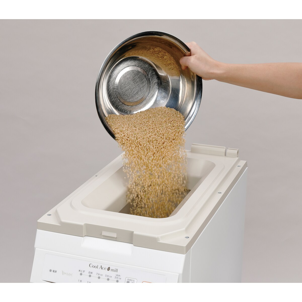 送料無料】エムケー精工 クールエースミル 保冷精米機 20kg PHK-120W