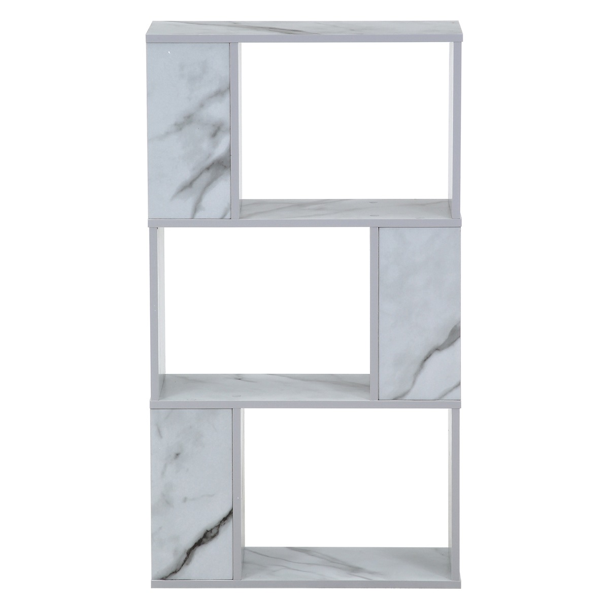 S型ディスプレイラック4段 大理石 不二貿易 S型ディスプレイラック4段 大理石 不二貿易