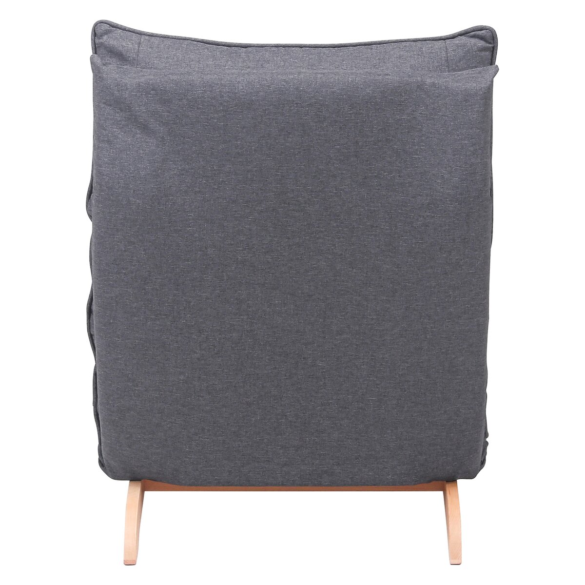 送料無料】不二貿易 ダブルクッション座椅子 フィット2 1P DGY