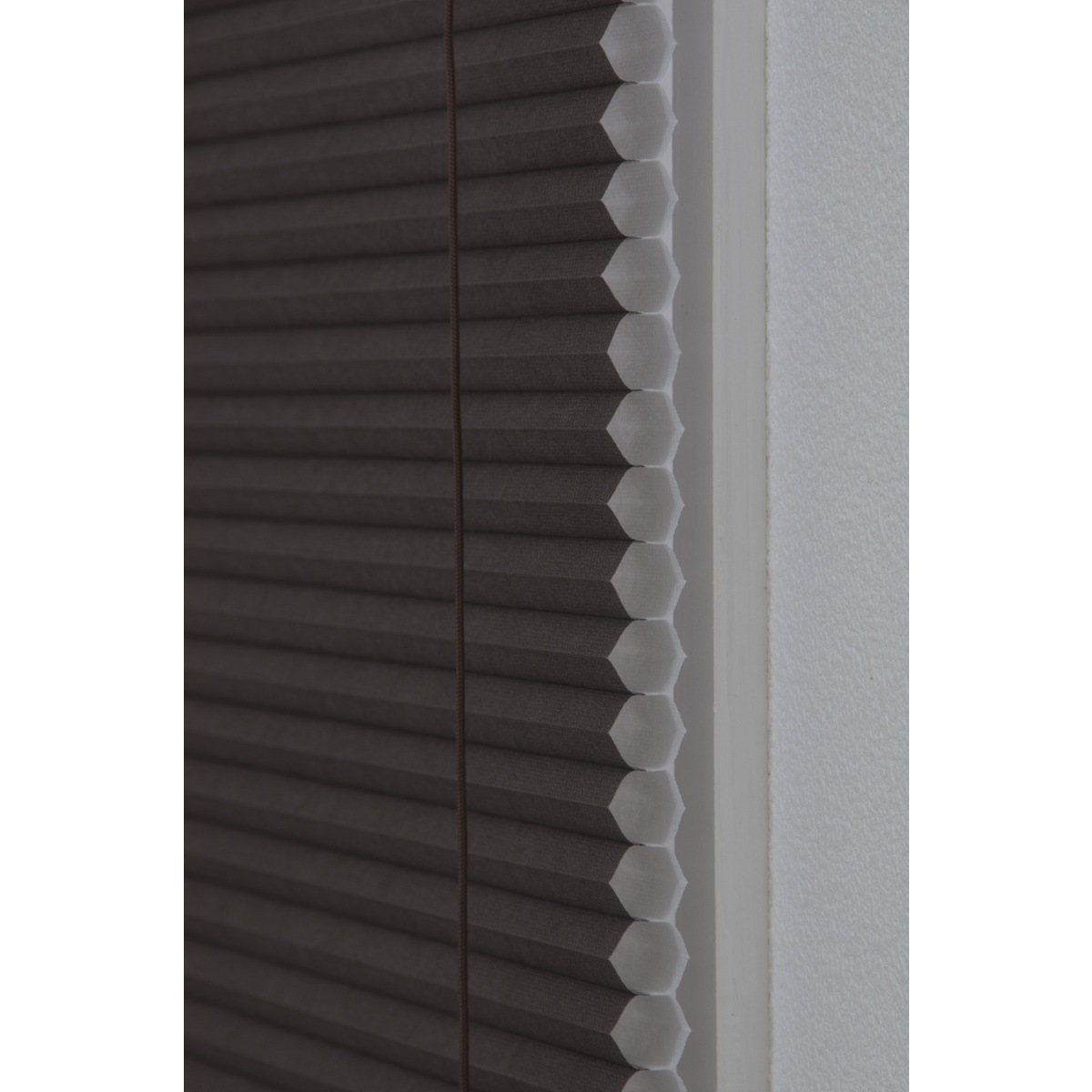 【送料無料】フルネス ハニカムブラインド 彩 ブラウン 90×135cm L6318 【メーカー直送・代引不可・置配不可・配送地域限定】