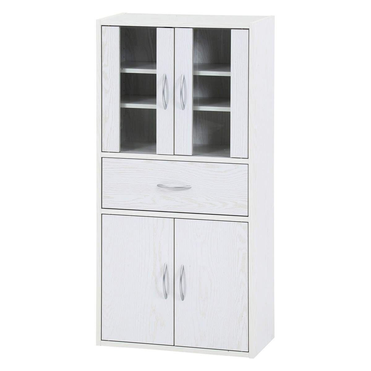 ミドルキッチンキャビネット ホワイトオーク 【公式通販】