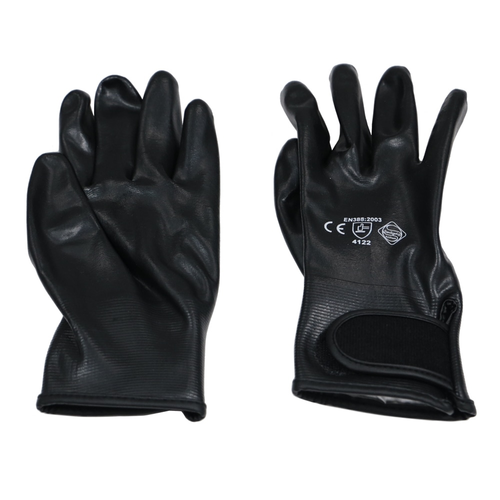 ジプロア ソフトニトリルグローブ マジック付 ブラック M N3111 | 作業