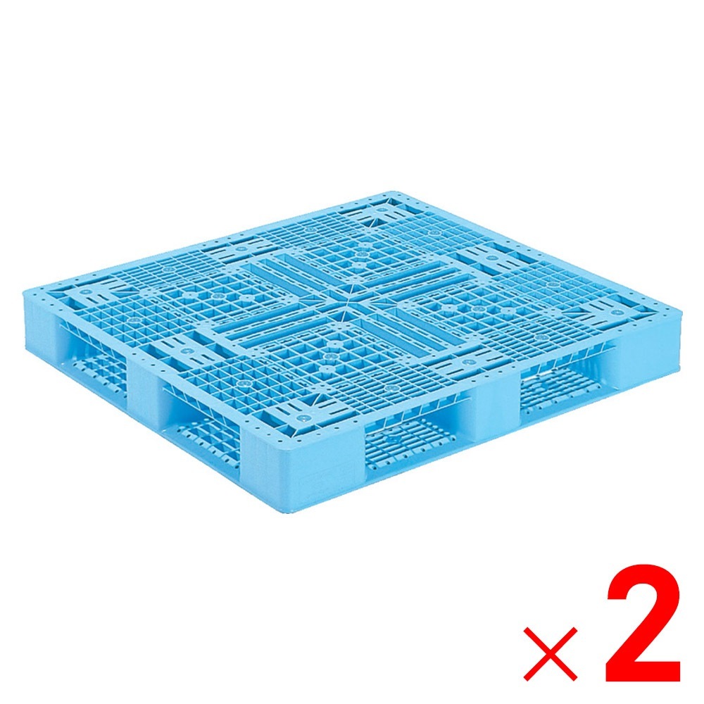 送料無料】【法人限定】サンコー パレット D4-1112-2 ライトブルー  