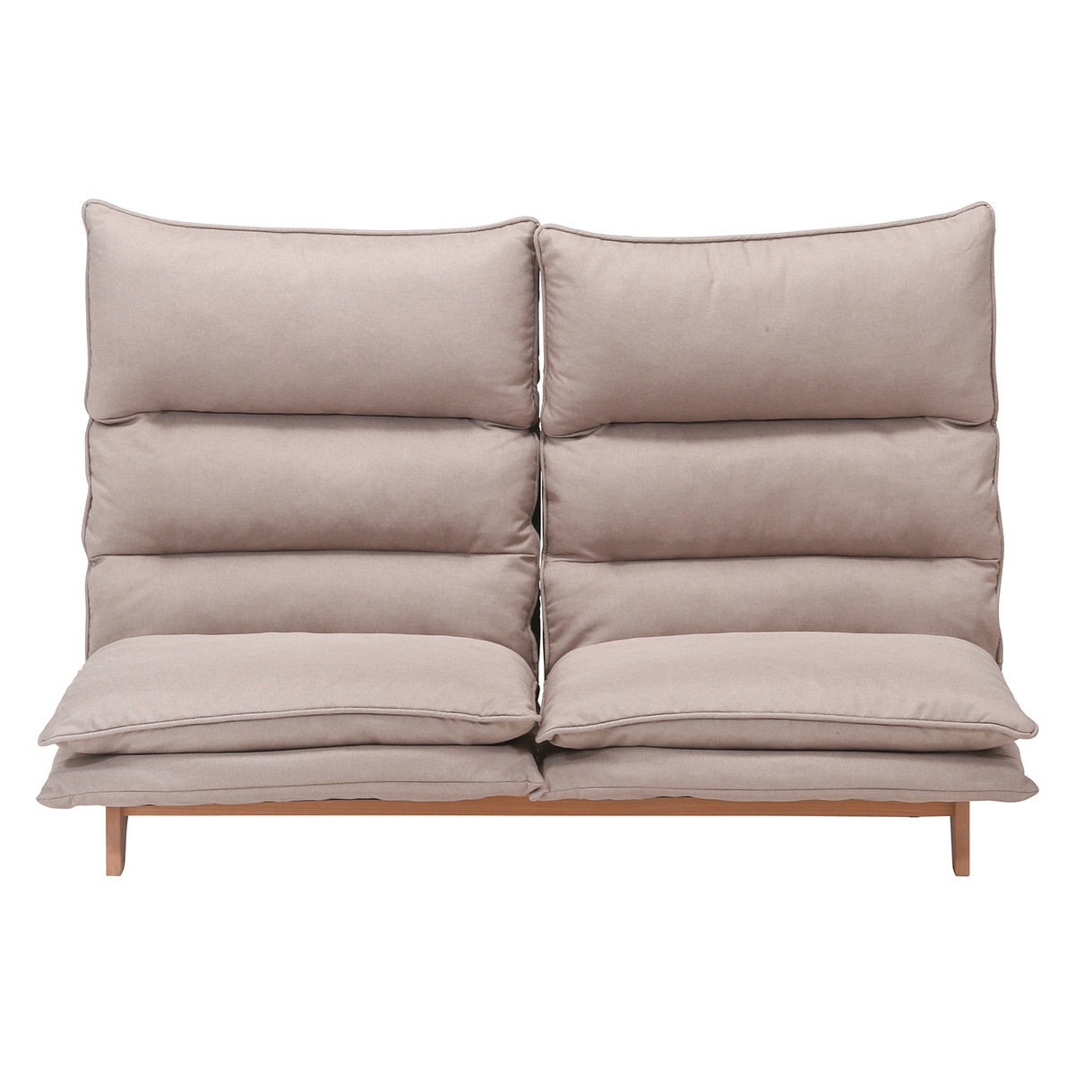 送料無料】欠品中 次回4月上旬予定 不二貿易 ダブルクッション座椅子