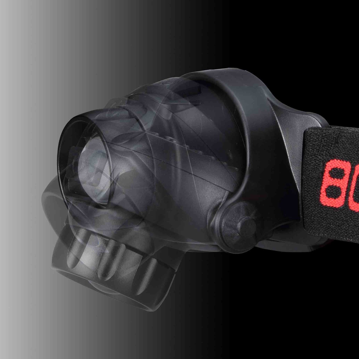 送料無料】ハタヤ LEDヘッドライト800 ブラック LHL-04B | 工具