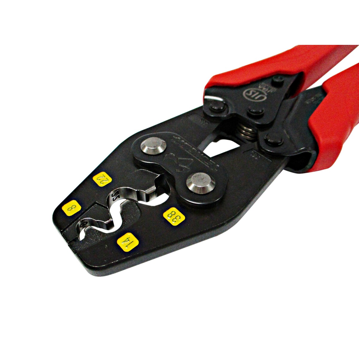 送料無料】ツノダ 圧着工具 裸端子・スリーブ P・B 用 TP-38 | 工具