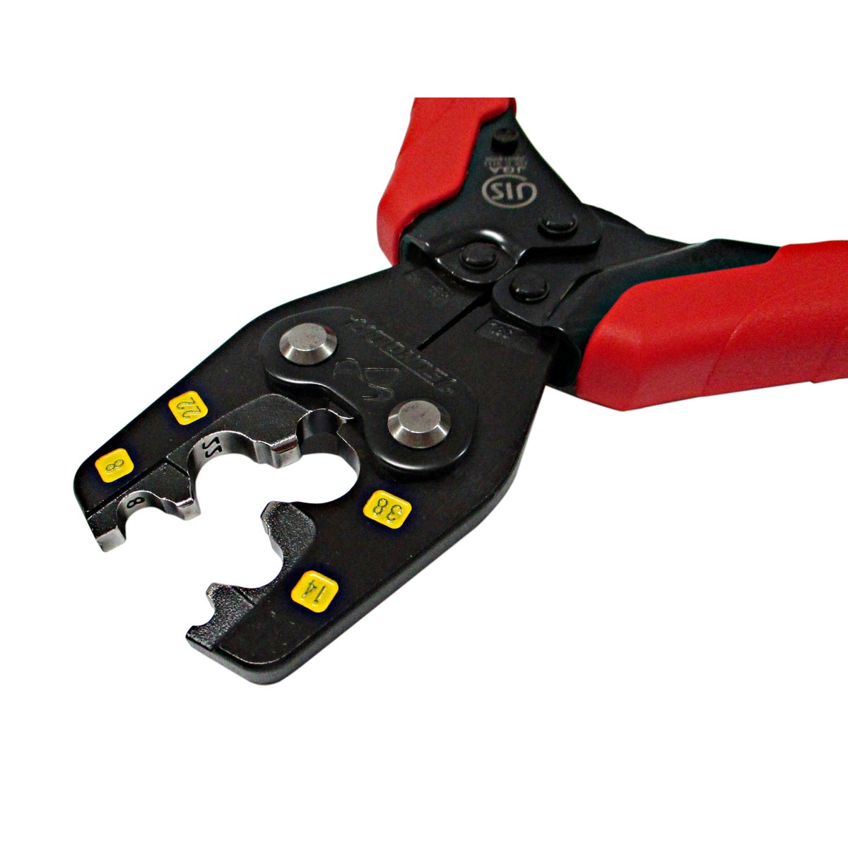 送料無料】ツノダ 圧着工具 裸端子・スリーブ P・B 用 TP-38 | 工具