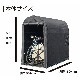 【送料無料】南栄工業 サイクルハウス クイック QUICK 2台用 間口0.94×奥行1.8m ブラック
