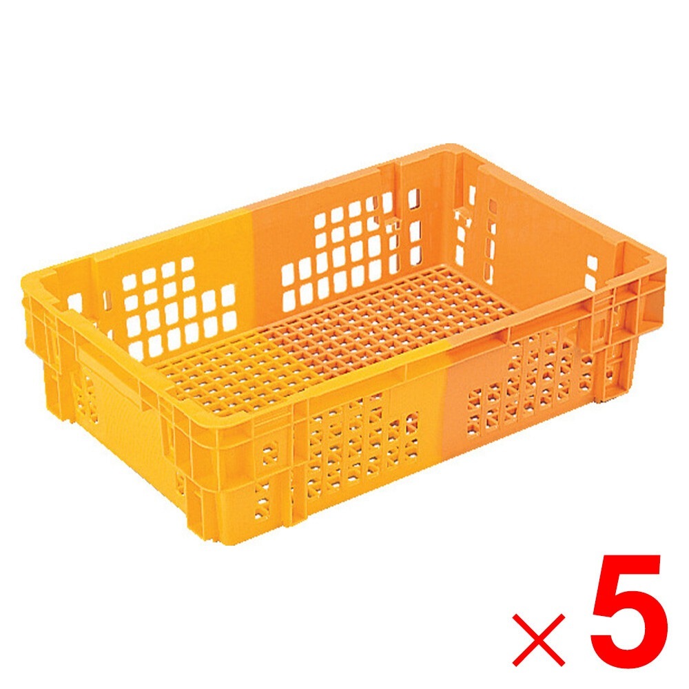 yさん専用 送料無料】【法人限定】サンコー SNコンテナー C#51 オレンジ/イエロー