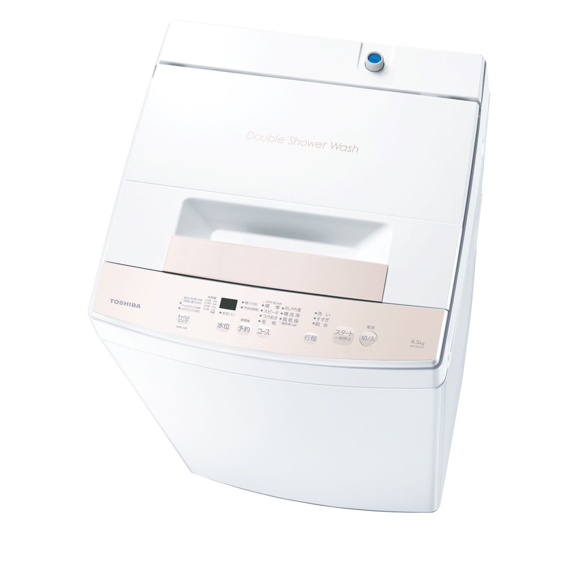 送料無料】東芝 全自動洗濯機4.5kg AW-45GA4-W 【大型便・時間指定不可