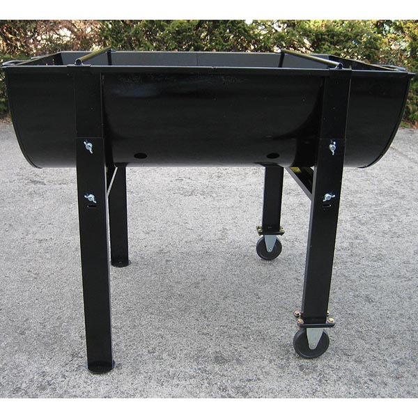 カシワ バーベキューコンロ 大型 カシワ バーベキューコンロ 大型 5～8人用 簡単組立 900型 キャスター2