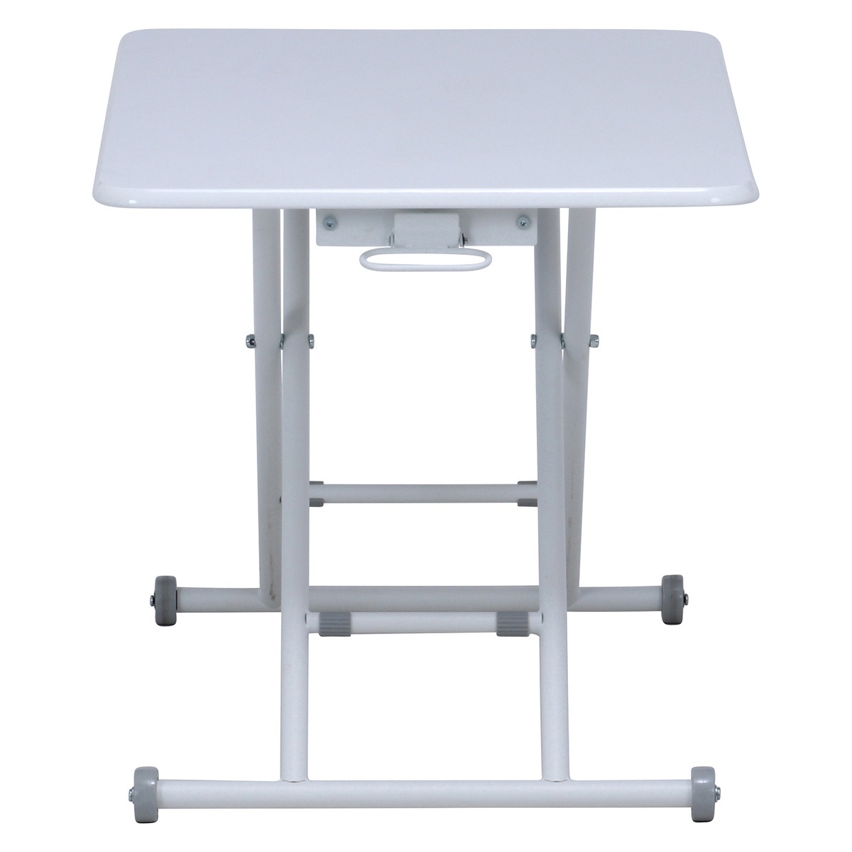 送料無料】不二貿易 ガス昇降式テーブル PUWH HK-5011-526WH