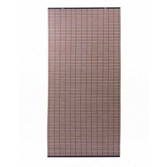 【送料無料】日本製樹脂製すだれ ブラウン 88×180cm 【メーカー直送・代引不可・置配不可・配送地域限定】