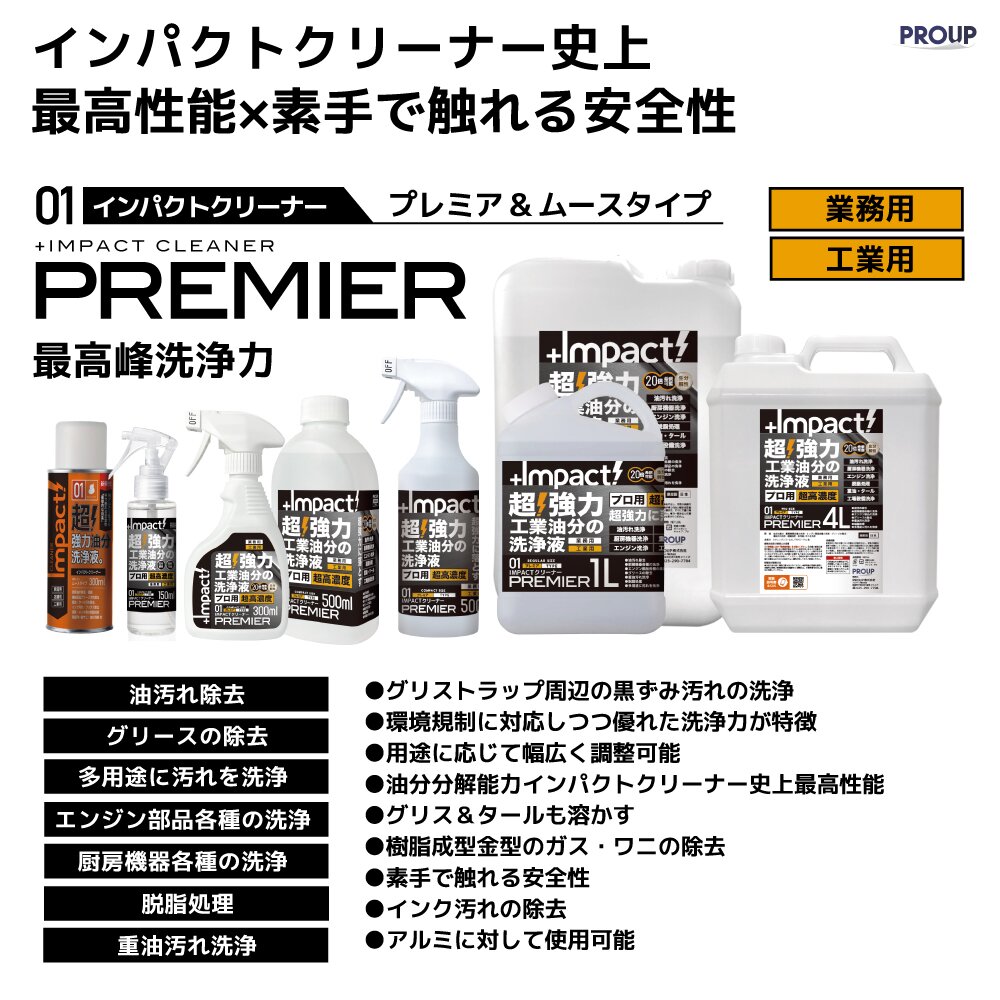 送料無料】プロアップ PROUP インパクトクリーナー プレミア 20L IMP