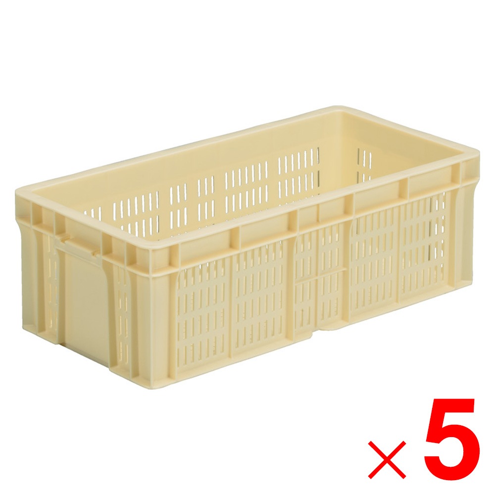送料無料】【法人限定】サンコー サンテナー B#27T クリーム