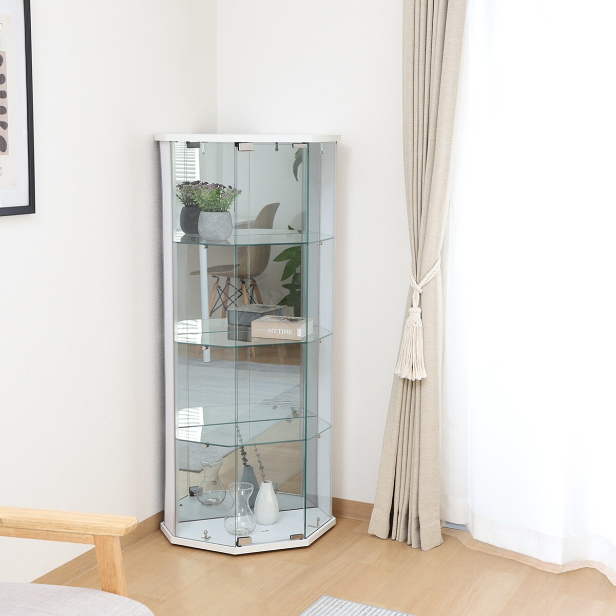 不二貿易 ガラスコレクションケース BAAL BK 品番:63932 不二貿易