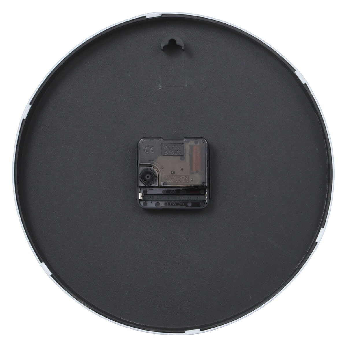 【送料無料】欠品中 次回7月上旬予定 不二貿易 静音式掛時計シンプル 25cm WH 6028 【メーカー直送・代引不可・置配不可・配送地域限定】