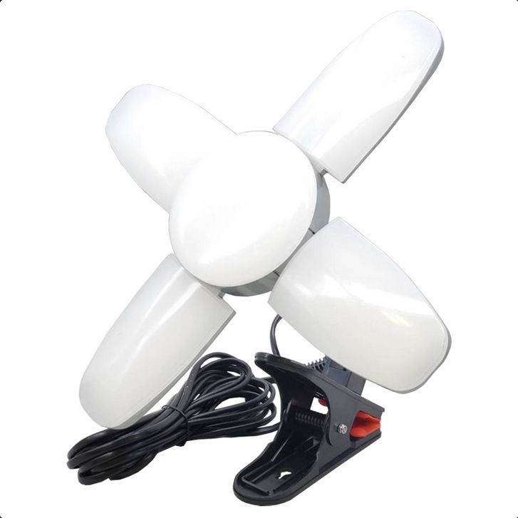 送料無料】WING ACE スーパールミネX 50W 本体 クリップライト SLX