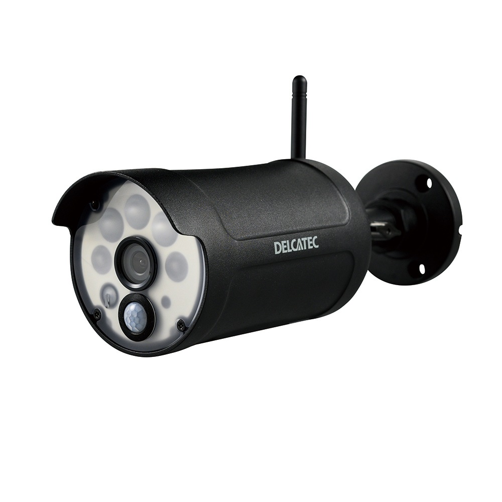 【送料無料】デルカテック センサーライト付ワイヤレスフルHDカメラ＆10inchモニターセット WSS10M1CL DXアンテナ