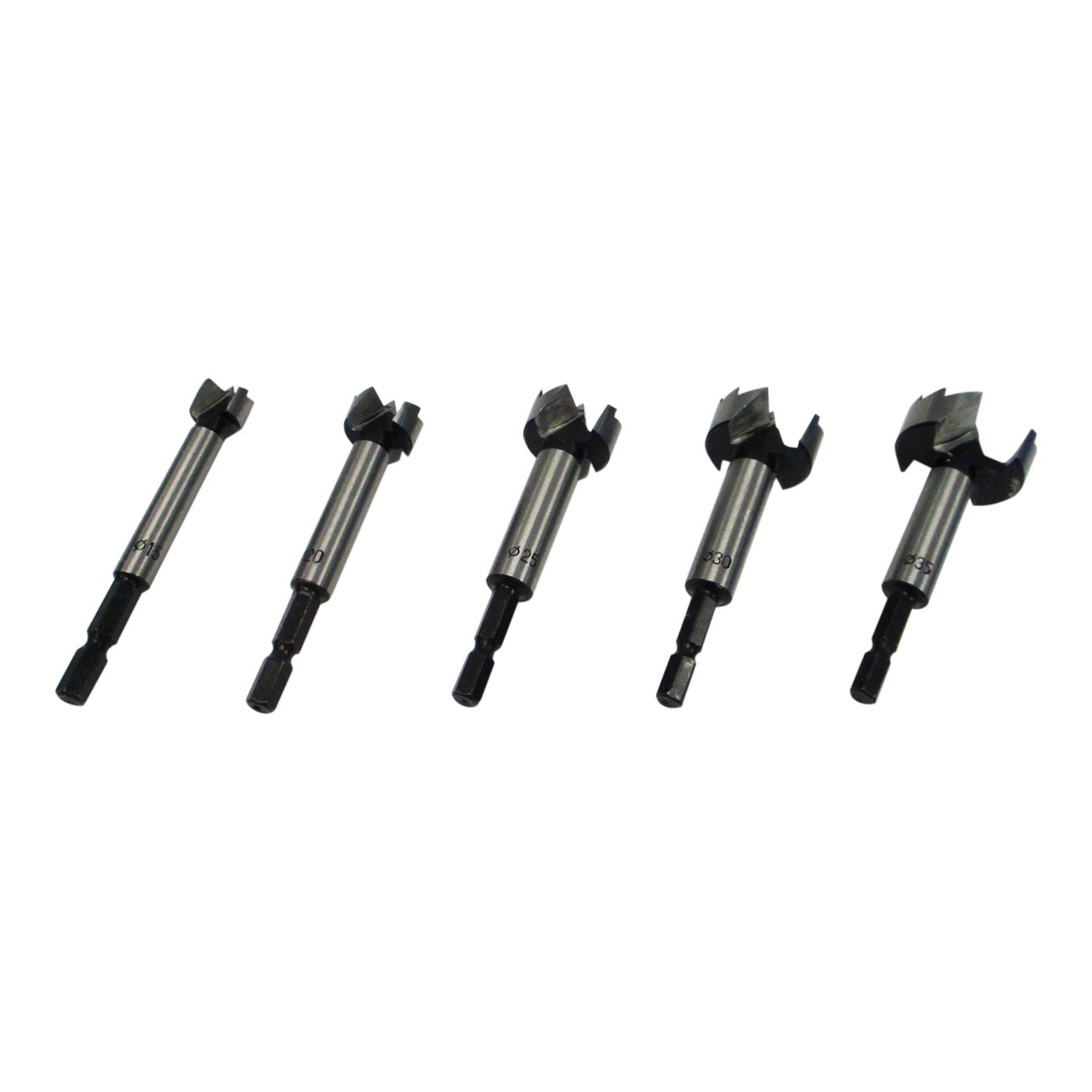 グレートツール ザグリカッターセット 木工用 5本組 ZAC-5S
