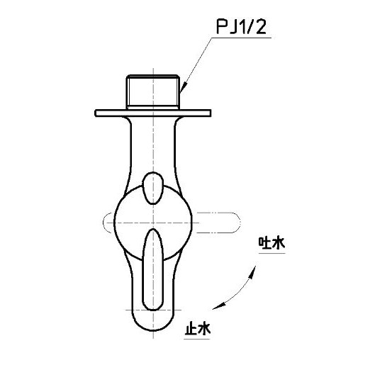 サンエイ SANEI ミニセラ横水栓 JY105-13 | 水廻り・水道用品,水