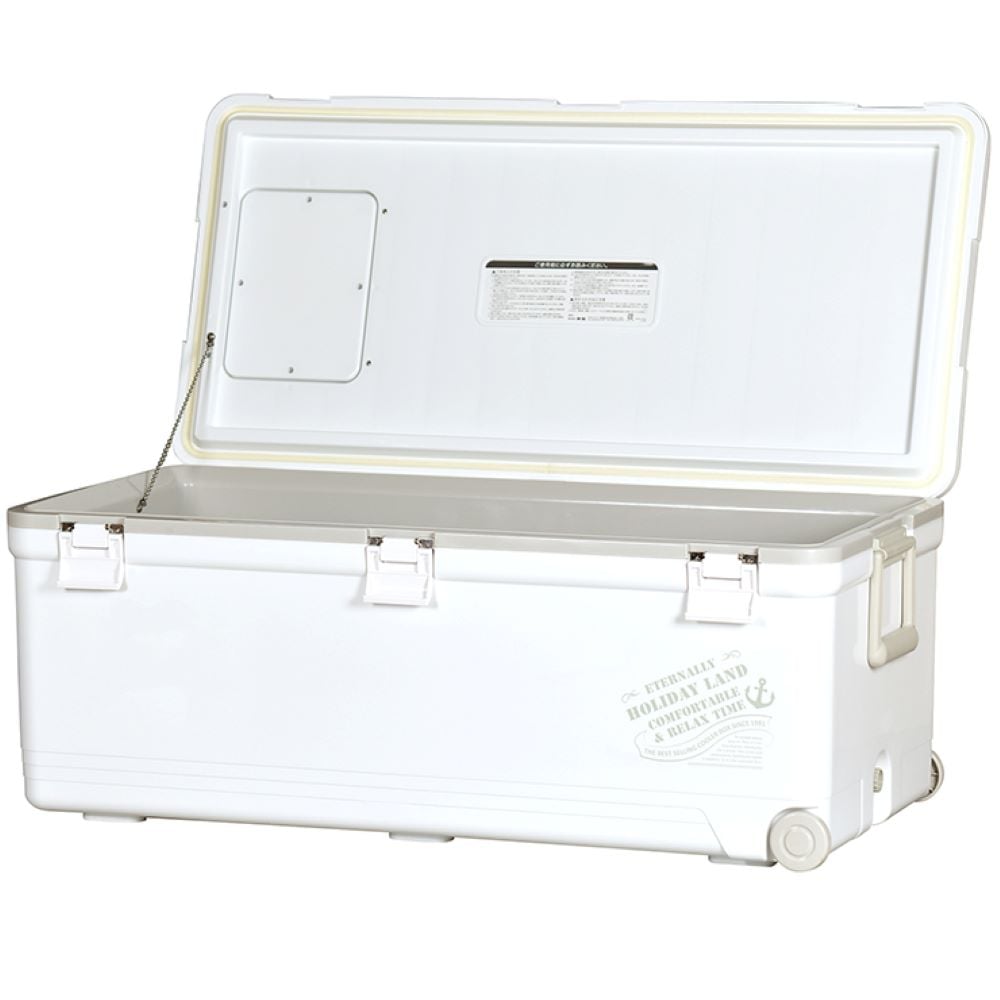 送料無料】伸和 ホリデーランドクーラー 76H W ホワイト 76L 大型