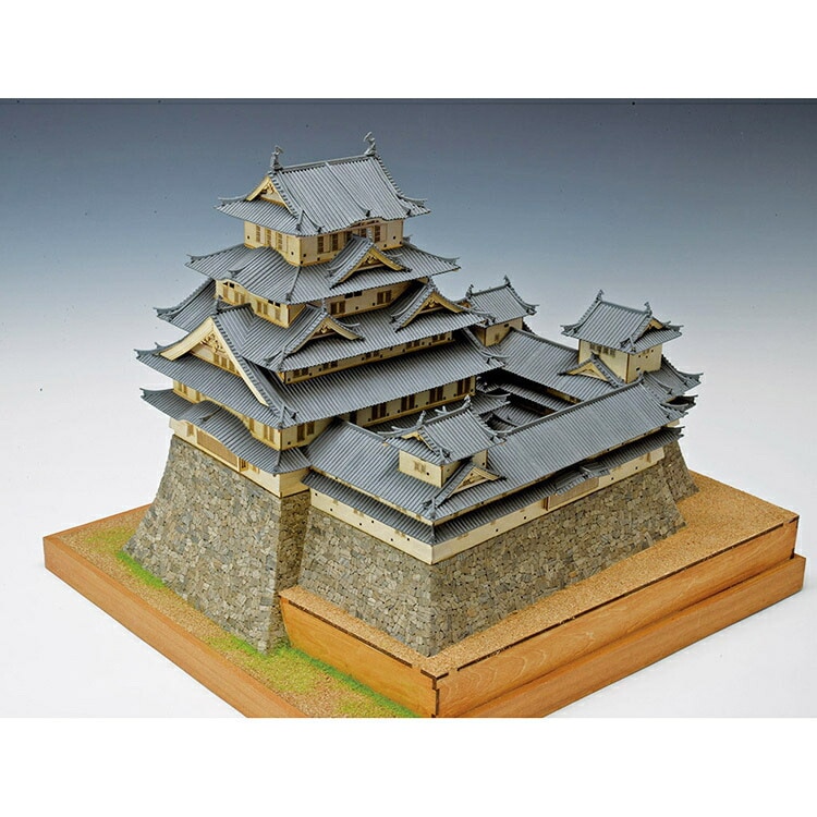 Woody Joe 姫路城 1/150 スケール 送料無料】ウッディジョー 木製建築模型 1/150 姫路城 | アート