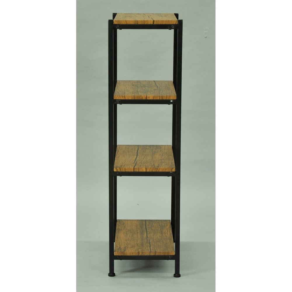 送料無料】エイ・アイ・エス ブロンクス 四段ラック ブラウン ABX-200