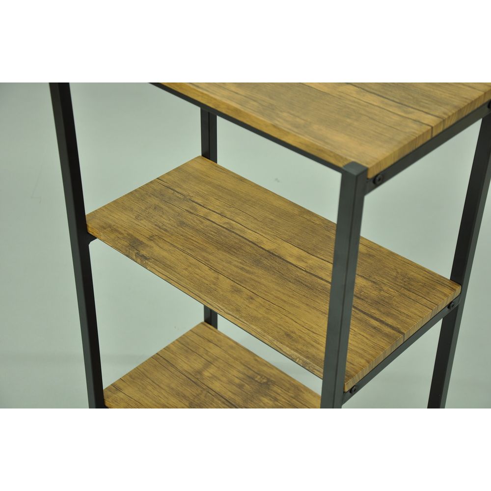 送料無料】エイ・アイ・エス ブロンクス 四段ラック ブラウン ABX-200