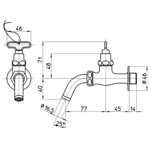 サンエイ SANEI 共用万能ホーム水栓 JY16J-13