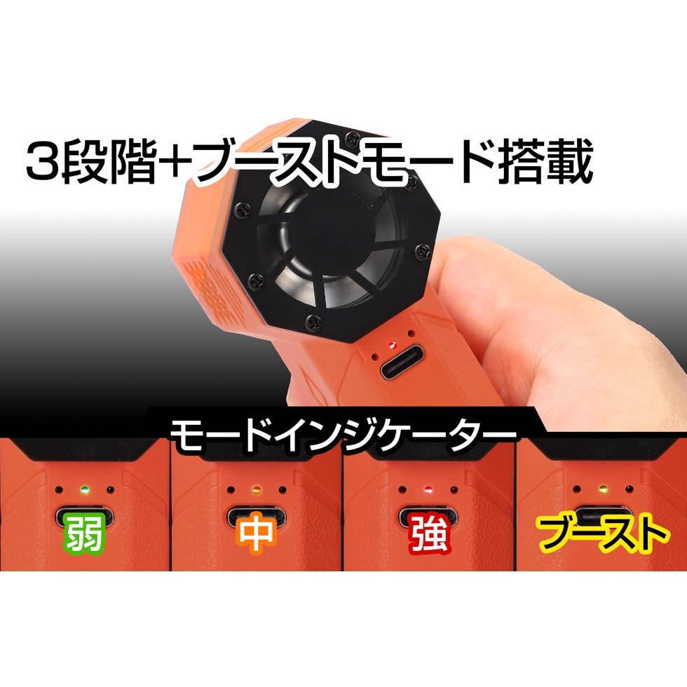 【送料無料】ジェントス コンパクトブロワー SGBW-01R