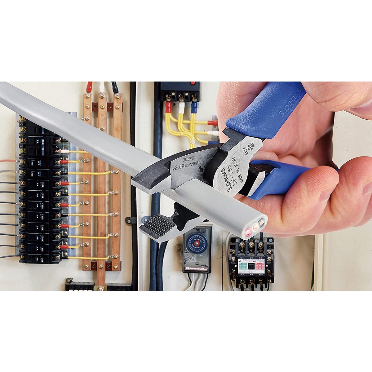 スリーピークス 電工Fペンチ 165mm DF-165 | 工具,作業工具