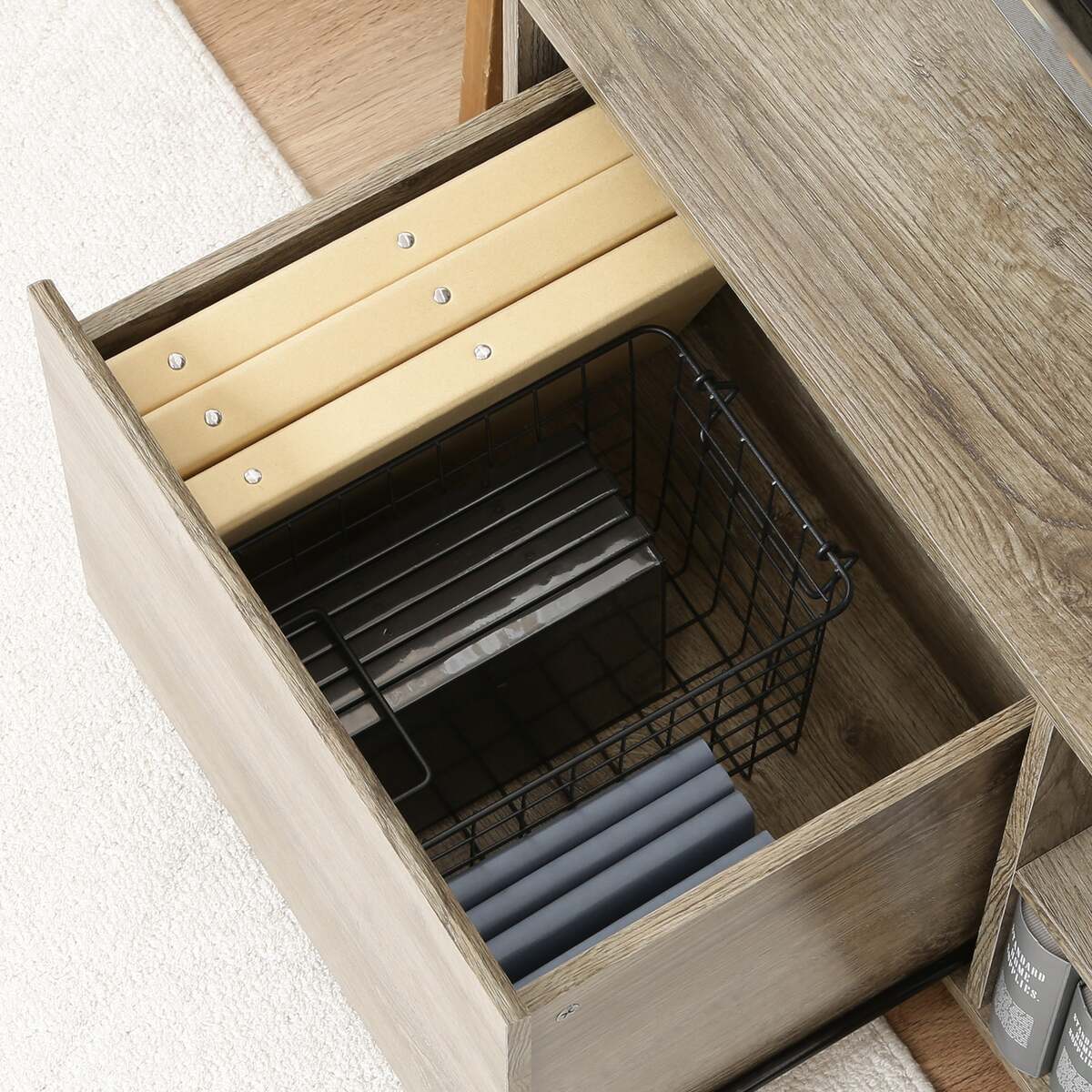 送料無料】不二貿易 FIT 収納付きTVボード AUS1573 【メーカー直送・代