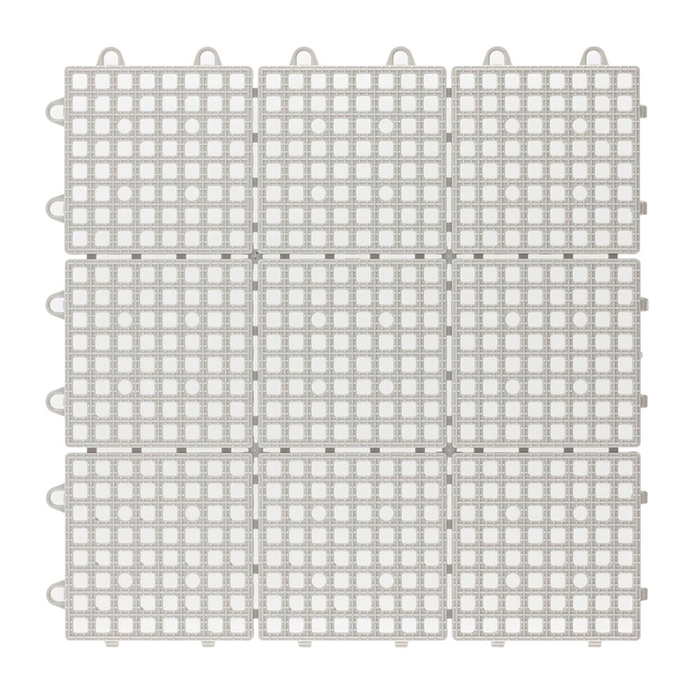 送料無料】ワタナベ工業 システムスクエア グレー 30×30cm SQ