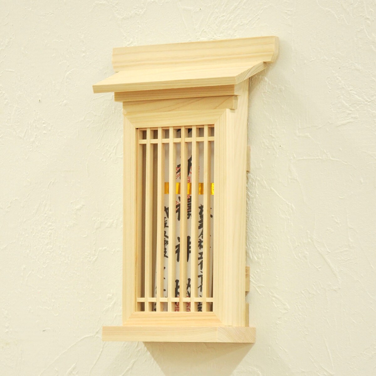 【送料無料】エイ・アイ・エス 神棚 お手軽お札立て 小 ナチュラル 【メーカー直送・代引不可・置配不可】