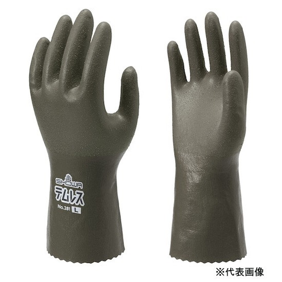 ショーワグローブ テムレス オリーブグリーン Lサイズ NO281-L-OG